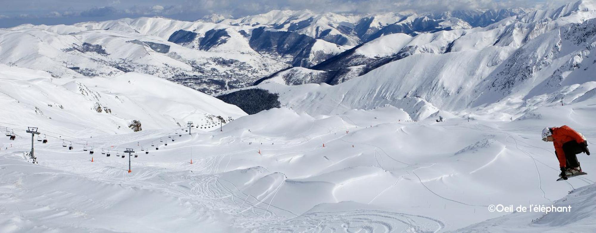 Les Gourgs Blancs - 80M Des Pistes - 6 Personnes Génos Exterior foto